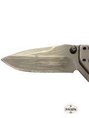 Kershaw 1555TI Cryo Hinderer Assisted Opening Pocket Folding Knife Gray